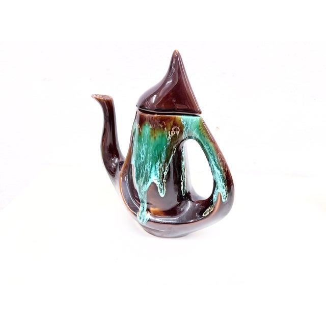 Ceramic Studio Ceramic Tea Service from Vallauris, France, 1950s, Set of 7 For Sale - Image 7 of 17