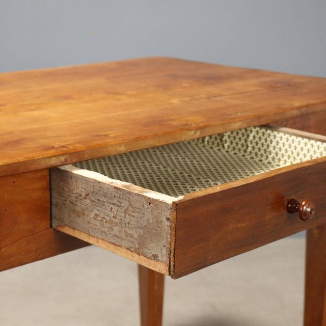 Early 19th Century Directoire Writing Table in Cherry For Sale - Image 3 of 9