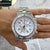 Breitling Super Avenger 48mm A13370 White Dial Diamond Bezel Chrono Steel Watch For Sale - Image 10 of 10