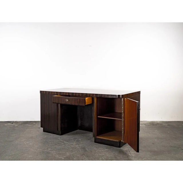 Art Deco or Bauhaus 138/995 Desk by Bruno Paul for Deutsche Werkstätten Hellerau, 1930s For Sale - Image 9 of 18