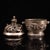Vintage Silver-Plated Bronze Incense Burner With Dragon Lid - Asian Censer For Sale - Image 4 of 8