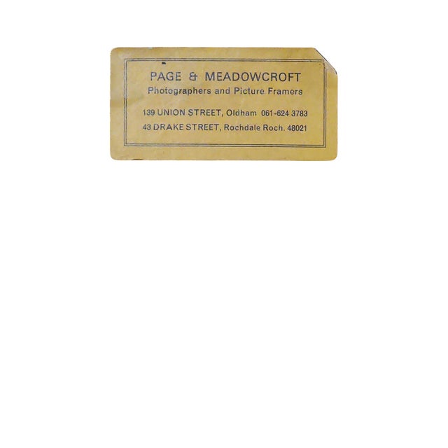 1970s Vintage English Theater Framed Advertising Poster For Sale - Image 5 of 5