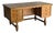 In Style of Henning Kjærnulf Danish Oak Double-Sided Executive Writing Desk Mid-Century Modern 1960s For Sale