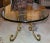 Vintage Italian Gold Rope and Tassel Coffee Table For Sale - Image 4 of 6
