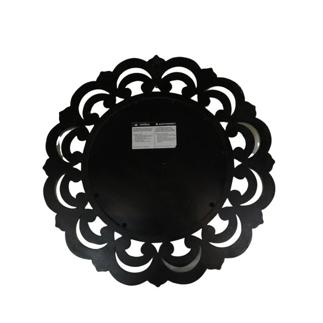 Ivory Color Decorative Garden Mirror For Sale - Image 9 of 9