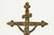 18th /19th C. Brass Crucifix Corpus Christi on Tripod Stand For Sale In Houston - Image 6 of 12