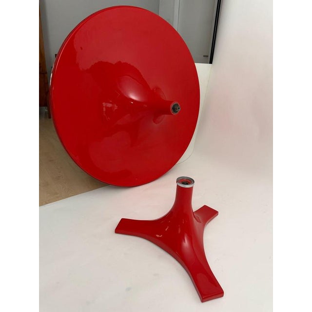 Red 4997 Dining Table by Gardella & Castelli for Kartell, Italy, 1970 For Sale - Image 16 of 18