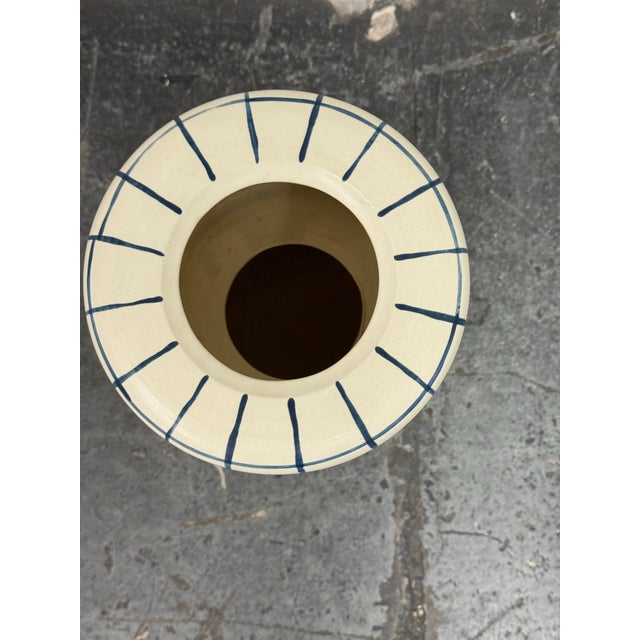 2010s Circa 2016 Rebecca Atwood Designs Ceramic Vase For Sale - Image 5 of 12
