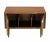 Brown Mid-Century Modern Walnut 2-Door Mini Credenza For Sale - Image 8 of 9