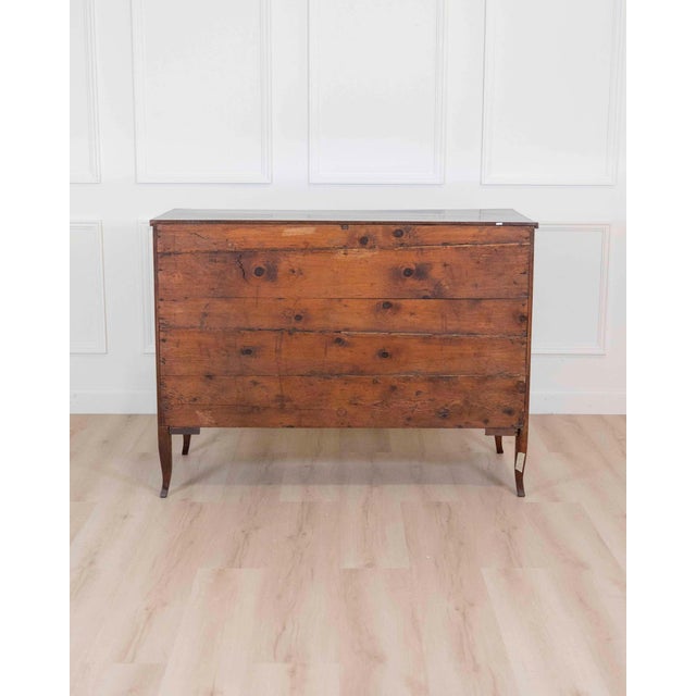 Italian 18th Century Directoire Cherrywood Chest of Drawers For Sale In Atlanta - Image 6 of 7
