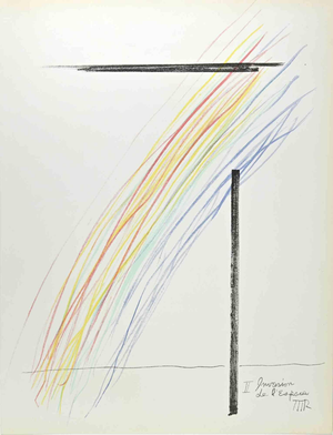 Man Ray, Invasion de l'Espace, Lithograph, 1975