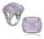 Moon Quartz Cabochon Horizantal Ring with Diamond, Size 7 For Sale