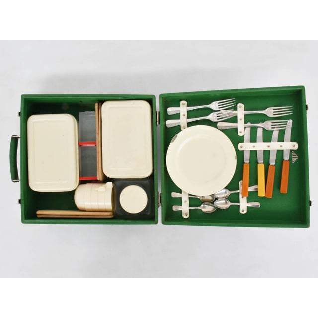 Brutalist Picnic Set from Sirram UK AHA Switzerland, Set of 3 For Sale - Image 3 of 11