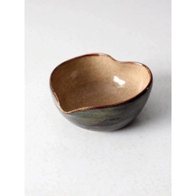 Ceramic Vintage Studio Pottery Bowl For Sale - Image 7 of 9