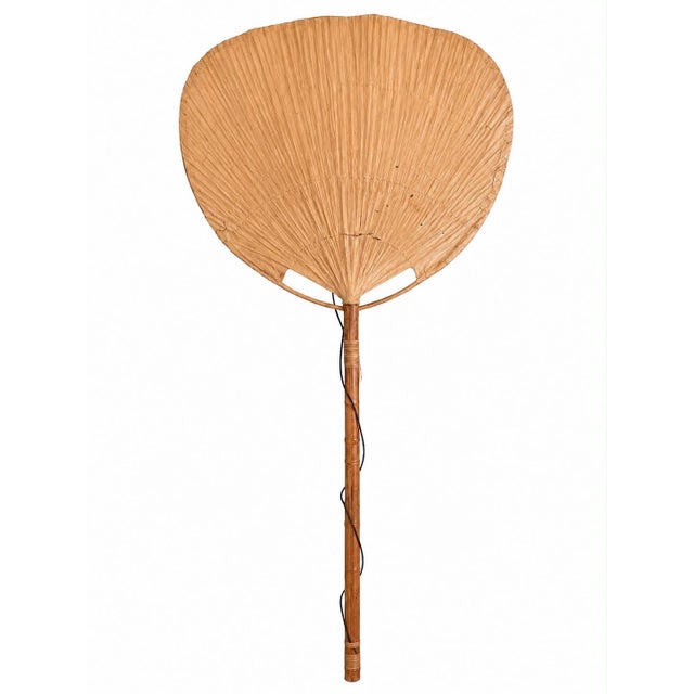 The Japanese word "Uchiwa" (団扇) translates to "rigid fan" or "leaf fan" in English. The image shows the famous design icon...