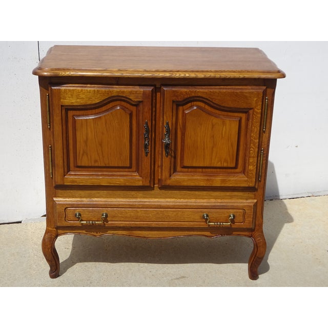 Small Light Oak Buffet, 1980s For Sale - Image 18 of 18