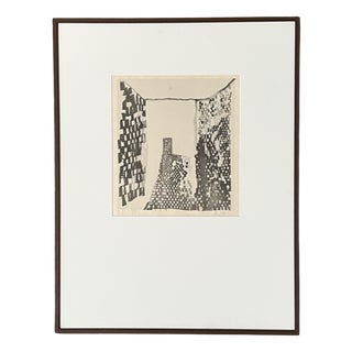 Maria Helena Vieira Da Silva, La Chambre, 1978, Lithograph, Framed For Sale