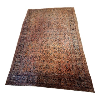 Antique Persian Mohjeran Rug For Sale