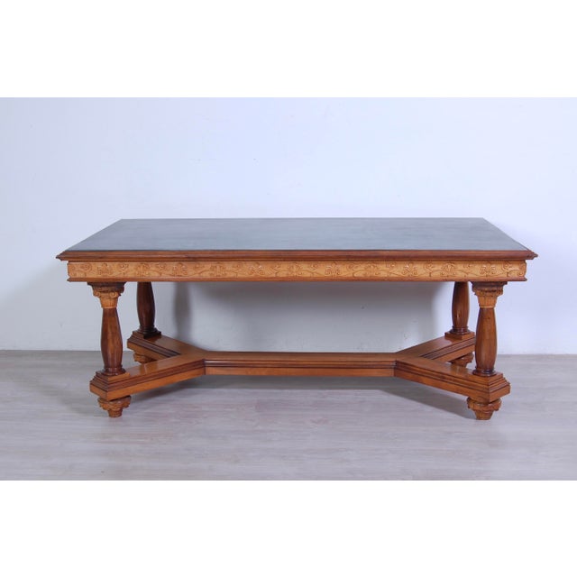 1940s Marble-Topped Table, Brianza, Italy, 1940s For Sale - Image 5 of 18