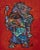 This is a one-of-a-kind original cubist painting by San Diego artist, Alexander Arshansky. Its dimensions are 20" x 16" x...