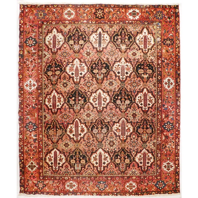Vintage Persian Bakhtiar Rug For Sale - Image 13 of 13