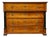 French Empire Walnut Commode With Ebonized Columns, Early 19th Century For Sale