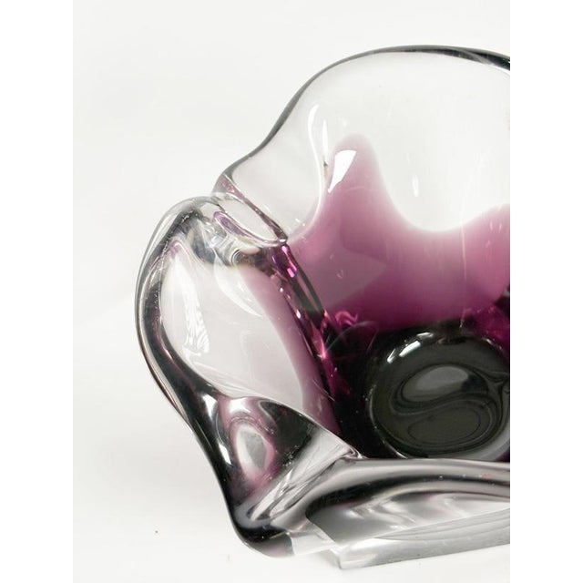 Vintage Art Glass Ashtray, Italy, 1960s For Sale - Image 11 of 12
