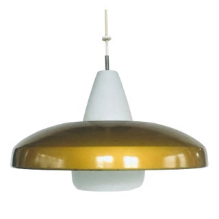 Mid-Century Modern Dutch Pendant Lamp attributed to Philips, 1950s For Sale