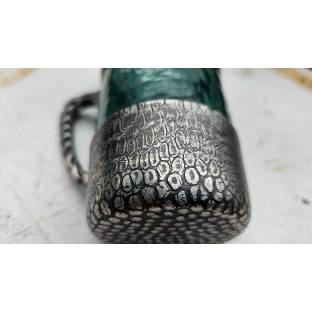 Vintage Hadeland Glass Pitcher by Willy Johansson, 1950s For Sale - Image 3 of 8