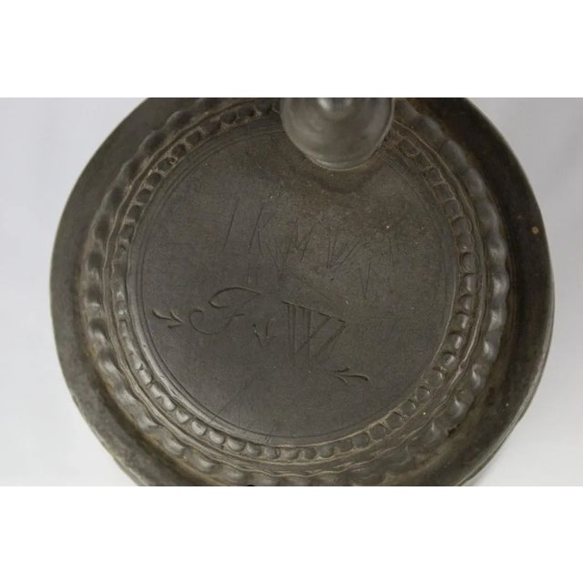 Antique Beer Mug with Floral Decorations For Sale - Image 9 of 11