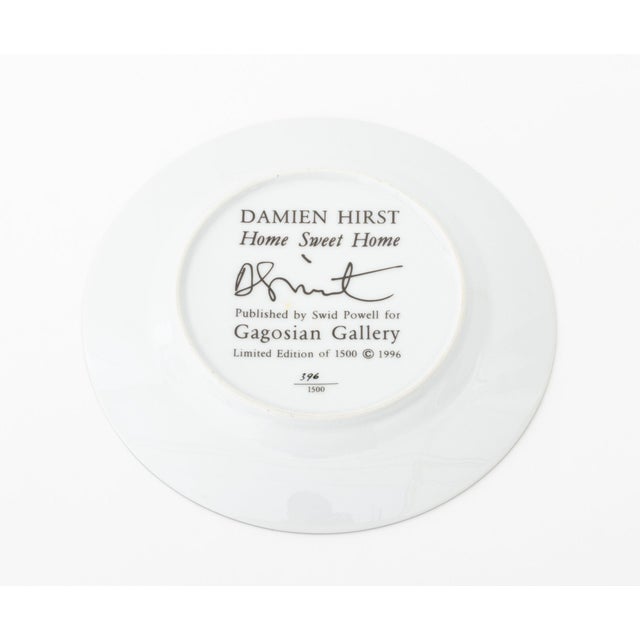 Damien Hirst "Home Sweet Home" Screenprinted Porcelain Plate, 1996 For Sale In New York - Image 6 of 7