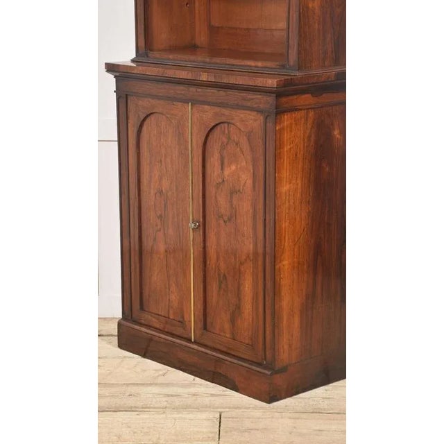 Rosewood Open Bookcase, 19th Century For Sale - Image 15 of 16