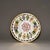White 1960s Chinese Cloisonne Peony Gaiwan Teacup With Saucer For Sale - Image 8 of 9