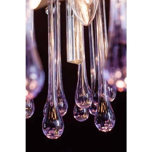 Murano Chandelier from Venini, 1960s For Sale - Image 6 of 10