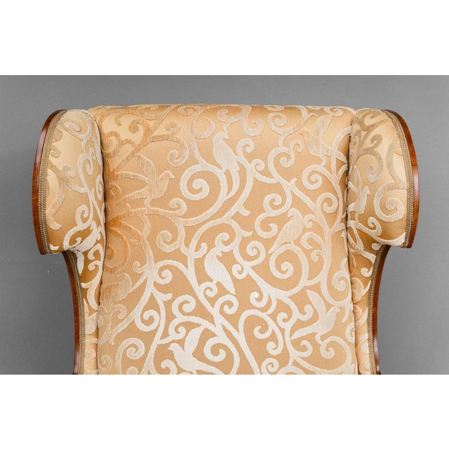 Biedermeier Wing Chair For Sale - Image 17 of 18