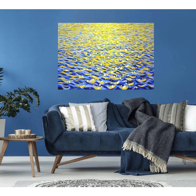 Magic Light 12.Original Modern Hand Painting For Sale - Image 11 of 11