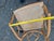 Vintage McGuire Style Faux Bamboo Rattan Spider Web Design Cracked Ice Caned Seat Armchair For Sale - Image 14 of 17