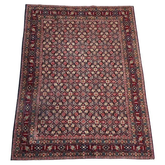 Vintage Tabriz Rug, 1920s For Sale