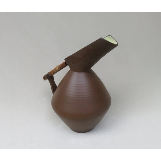 Mid-Century Modern Terracotta Vase, 1950s For Sale - Image 3 of 17