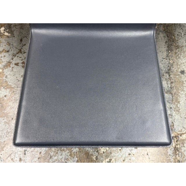 Gray Cb2 Phoenix Carbon Gray Dining Chairs, Set of Six For Sale - Image 8 of 12