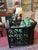 Green Vintage Pair Black Rattan Chairs For Sale - Image 8 of 9