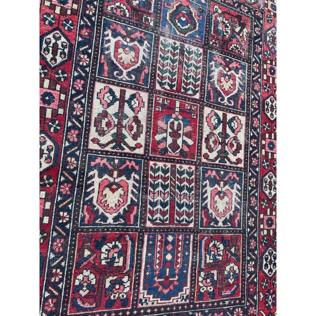 Vintage Distressed Bakhtiar Rug, 1950s For Sale - Image 18 of 18