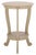Beige Mary Pedestal Table in Sand For Sale - Image 8 of 8