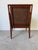 1970s Hickory Chair Regency Style Faux Bamboo Caned Lounge Armchair on Brass Casters For Sale In Miami - Image 6 of 12