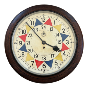 1930s Original Raf Operation Room Sector Fusee Wall Clock Battle of Britain Ww2