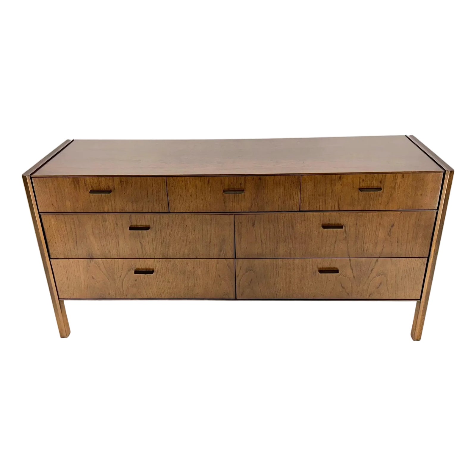 chestnut brown dresser Babyletto Sprout 6-Drawer Double Dresser