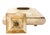 Metal 1970s Maitland Smith Style Bone Inlaid Box With Brass Finial For Sale - Image 7 of 13