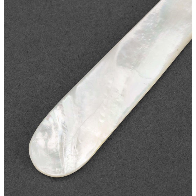 Late 20th Century Mother-of-Pearl Assembled Caviar Service - 9 pcs For Sale - Image 12 of 15