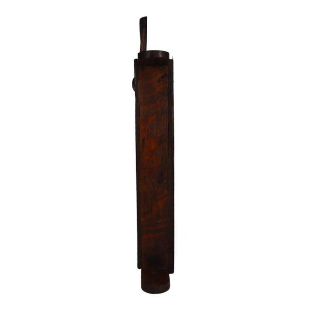 1910s Antique Oak Display Rack C1910 For Sale - Image 5 of 7