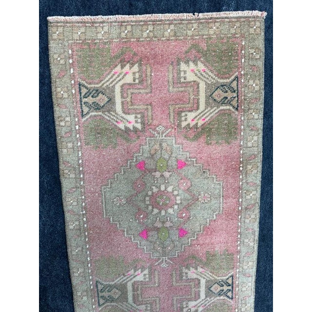 Turkish Yastik Rug 1'8" x 2'9" For Sale - Image 4 of 5